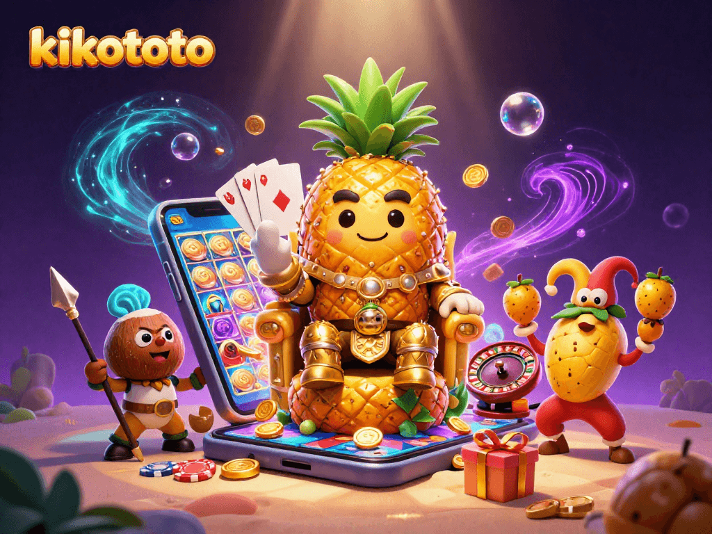 Kikototo menarik pemain dengan jackpot slot dan kasino yang penuh warna.