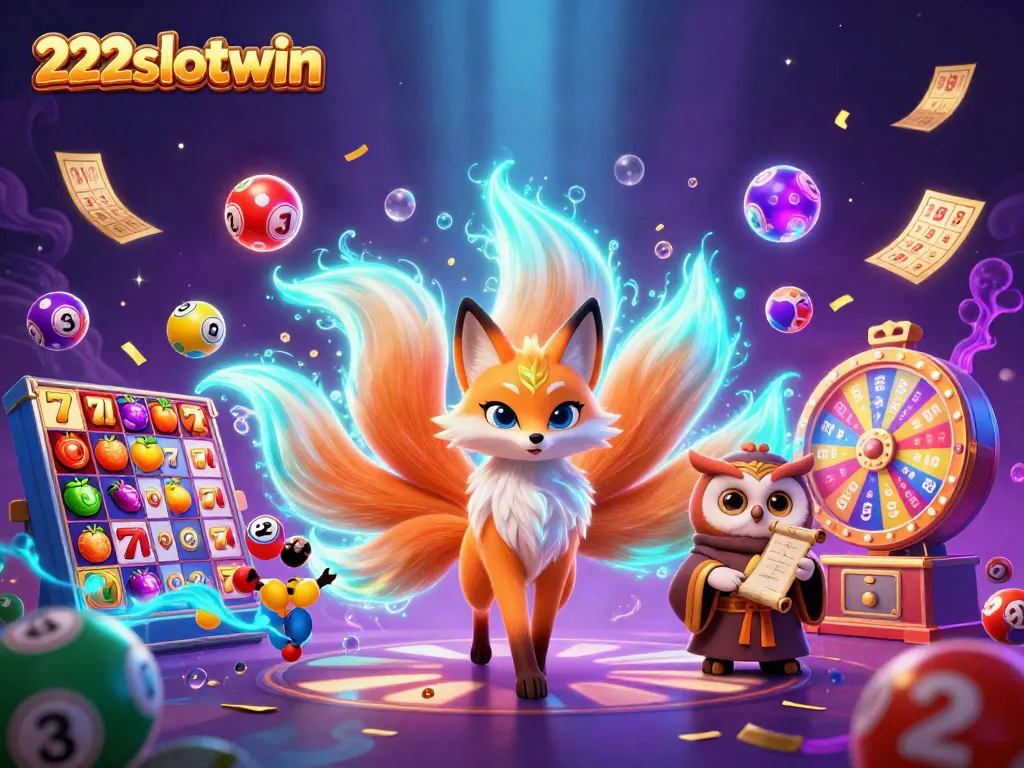 Mengaktifkan semangat jackpot dengan 222slotwin sambil berputar gulungan slot yang cerah dan penuh warna.
