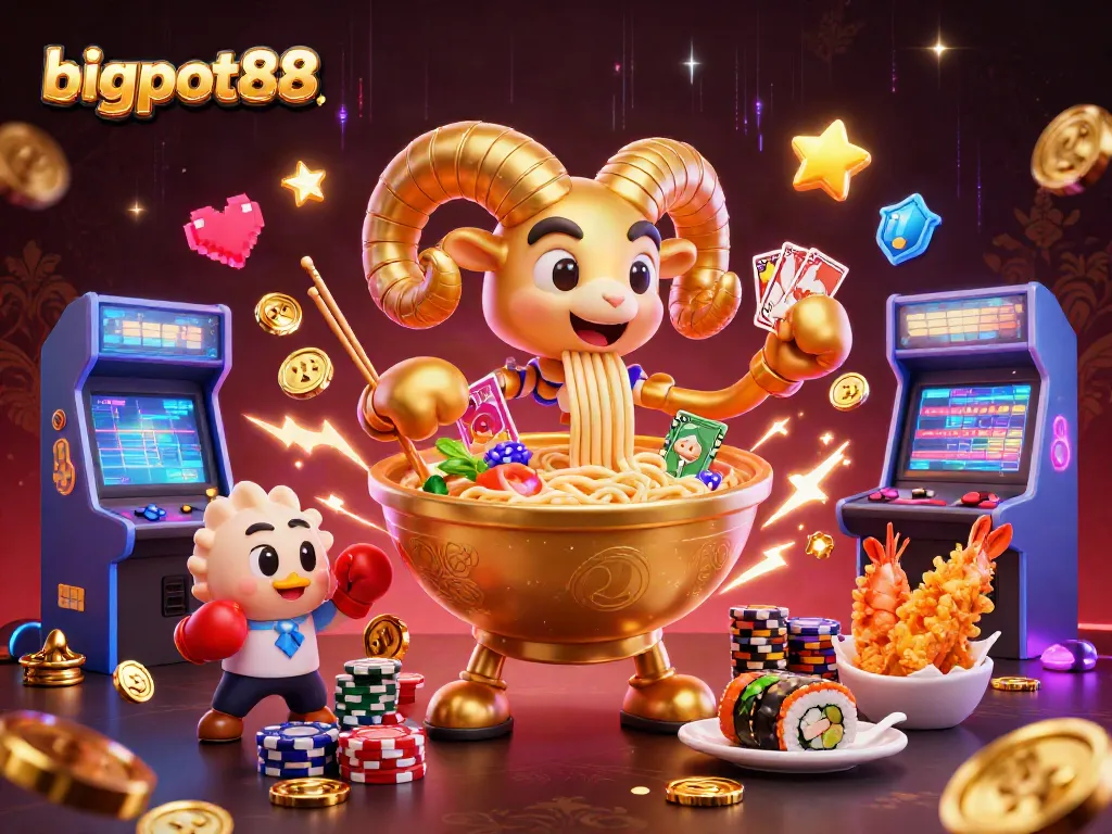 bigpot88 membawa potensi kemenangan besar dengan tema kasino yang penuh warna.
