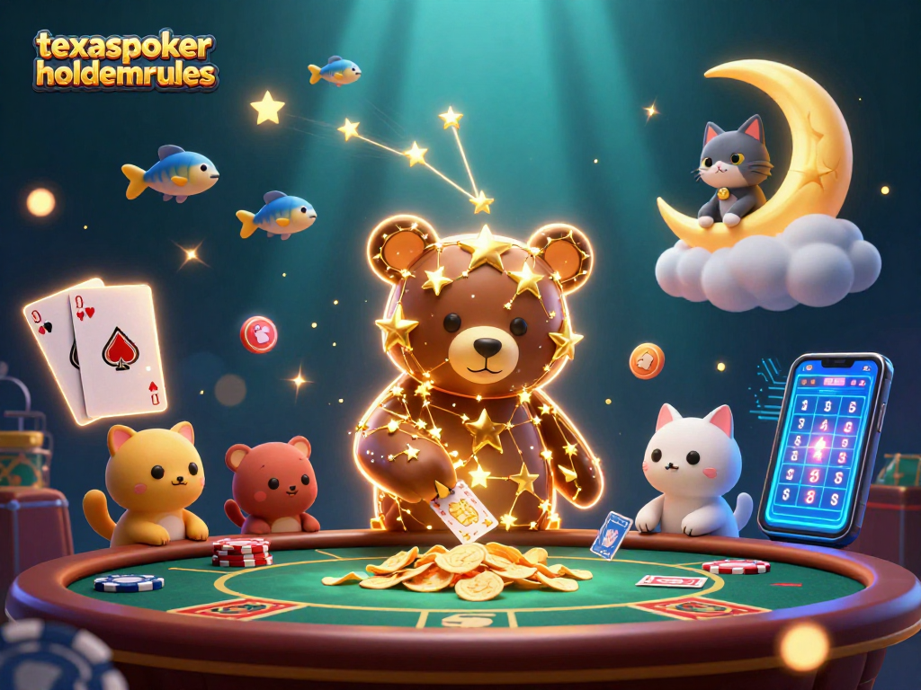 Experience the excitement of texaspokerholdemrules with engaging poker action and vibrant characters.