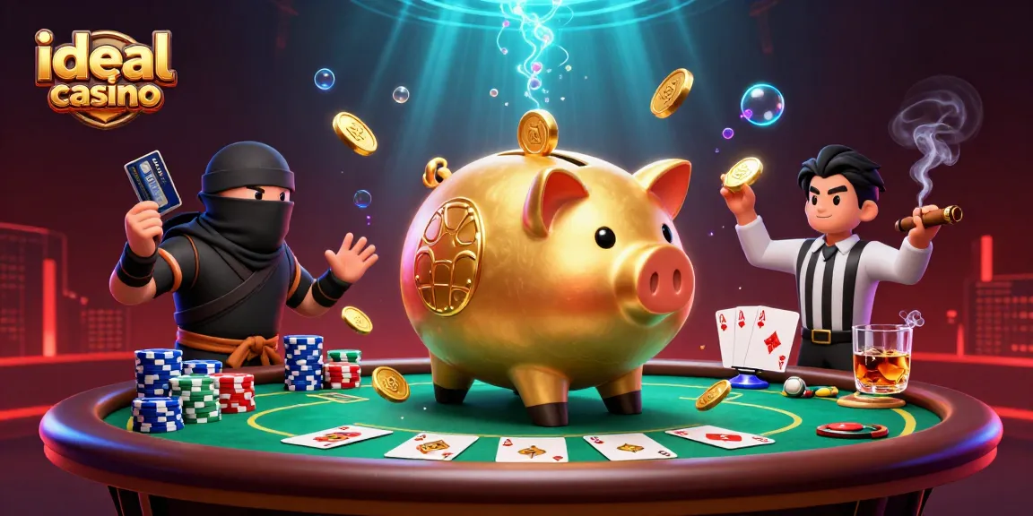 Menang di ideal casino dengan pemandangan karakter unik dan suasana seru di meja poker.
