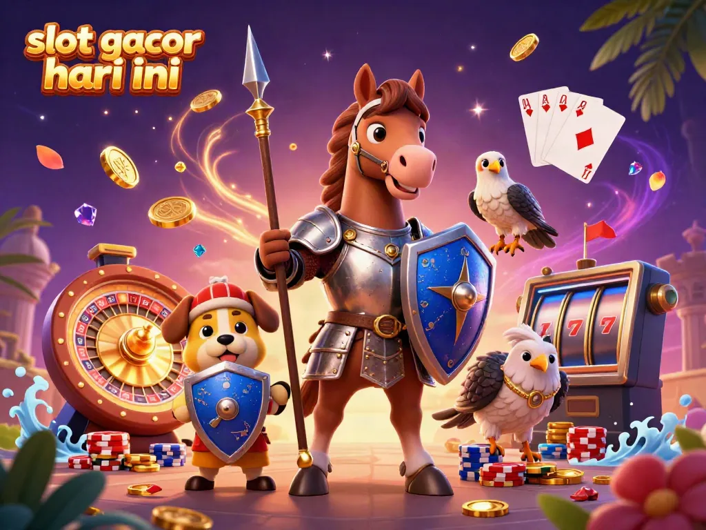 Engage in thrilling gameplay at slot gacor hari ini with exciting characters and casino elements.
