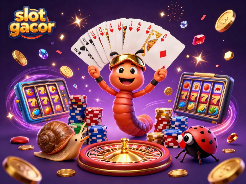 Experience thrilling wins with slot gacor featuring a vibrant dealer and dynamic casino elements.