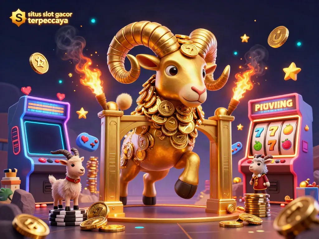 Experience the excitement with situs slot gacor terpercaya and vibrant 3D casino elements.
