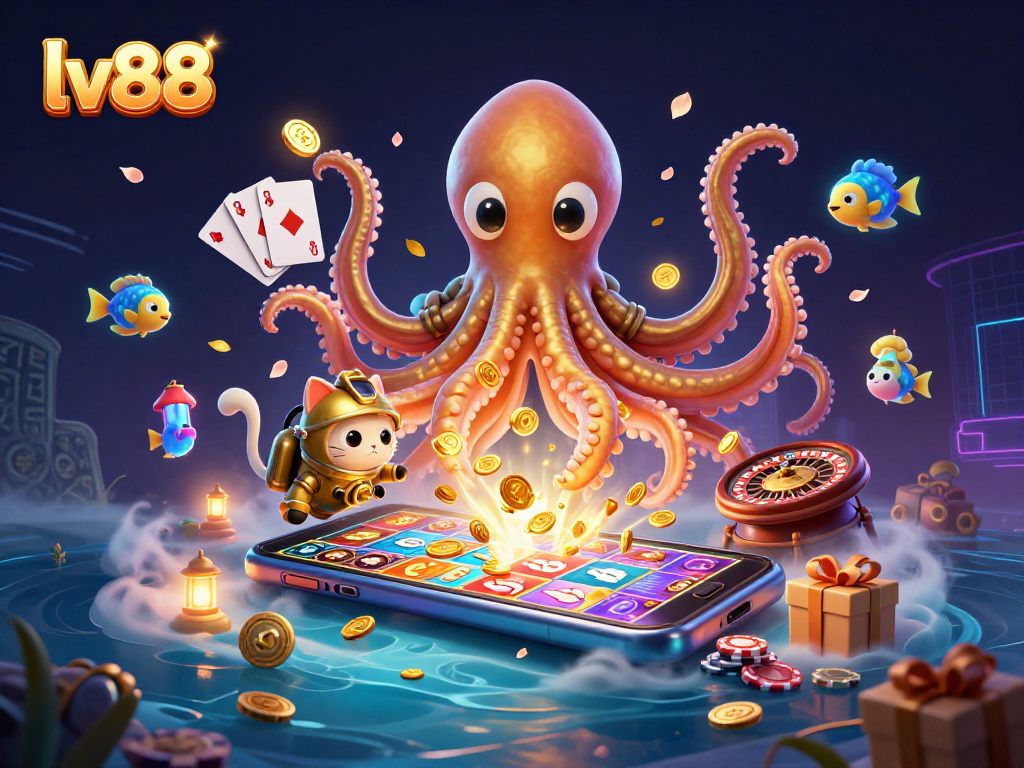 Experience thrilling gameplay at lv88 with exciting slots, vibrant characters, and treasures.