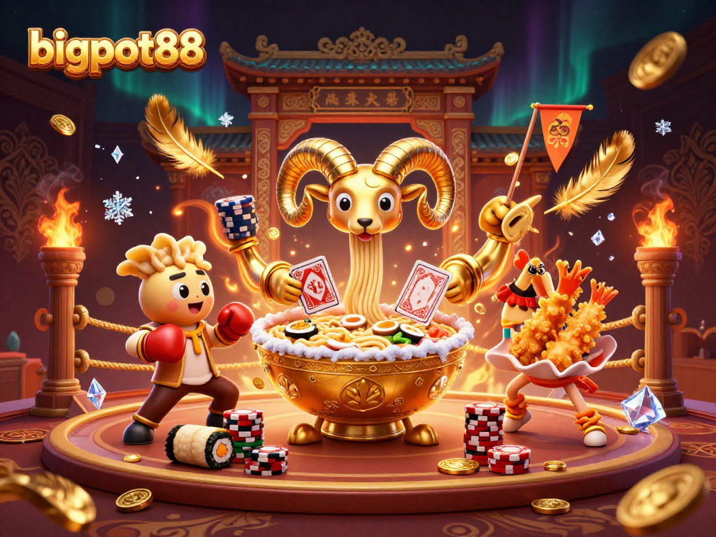 bigpot88 menawarkan pengalaman bermain yang seru dengan karakter kartun kasino yang menarik.