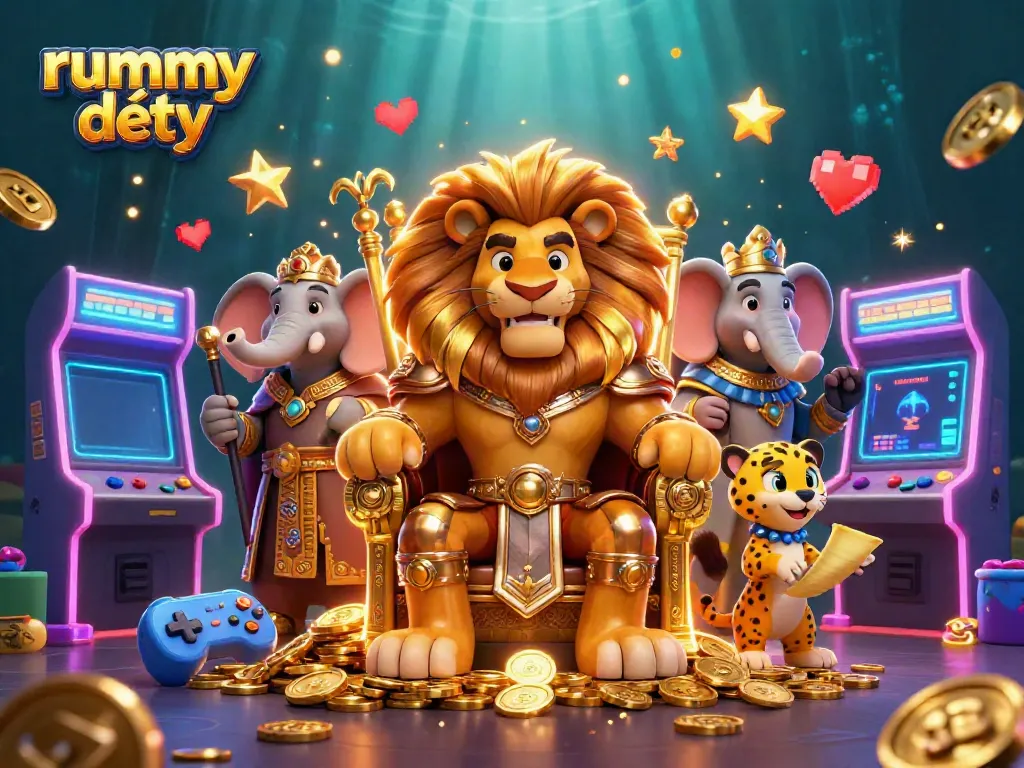 Rummy Deity menawarkan pengalaman permainan kartu yang menarik dengan simbol dan kemewahan kasino.