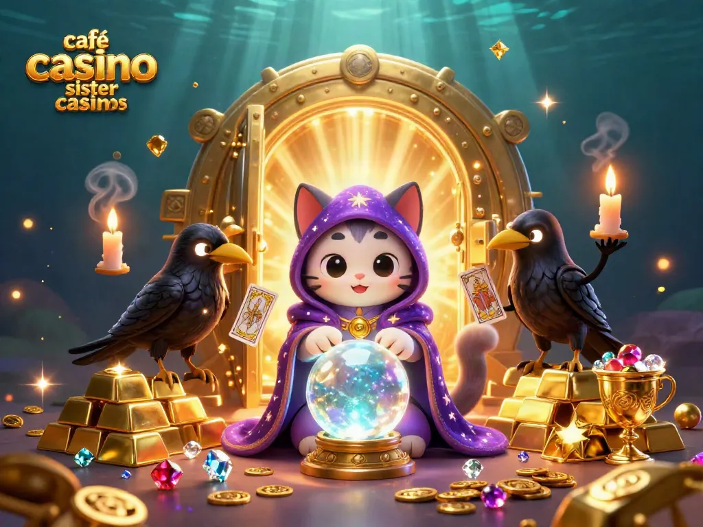 Engage with the enchanting world of cafe casino sister casinos featuring mystical characters amidst treasures.
