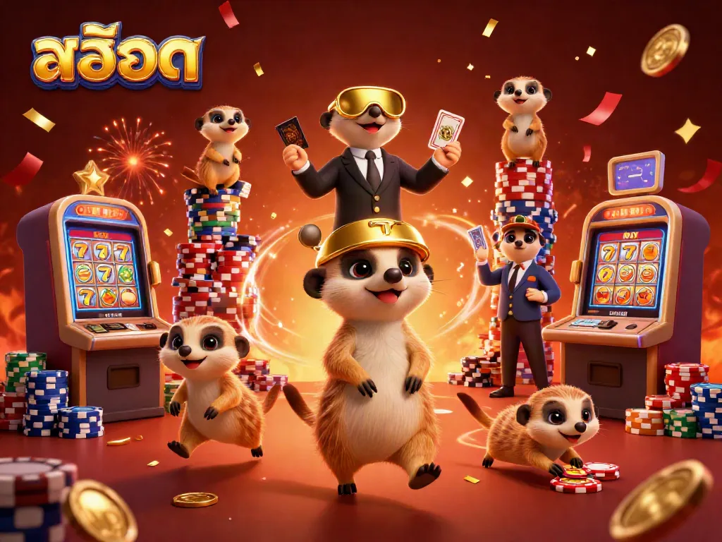 เกมสล็อตจากคาสิโนที่วุ่นวาย มีแผ่นสล็อตสุดระทึกและตัวละครน่าสนใจมากมาย
